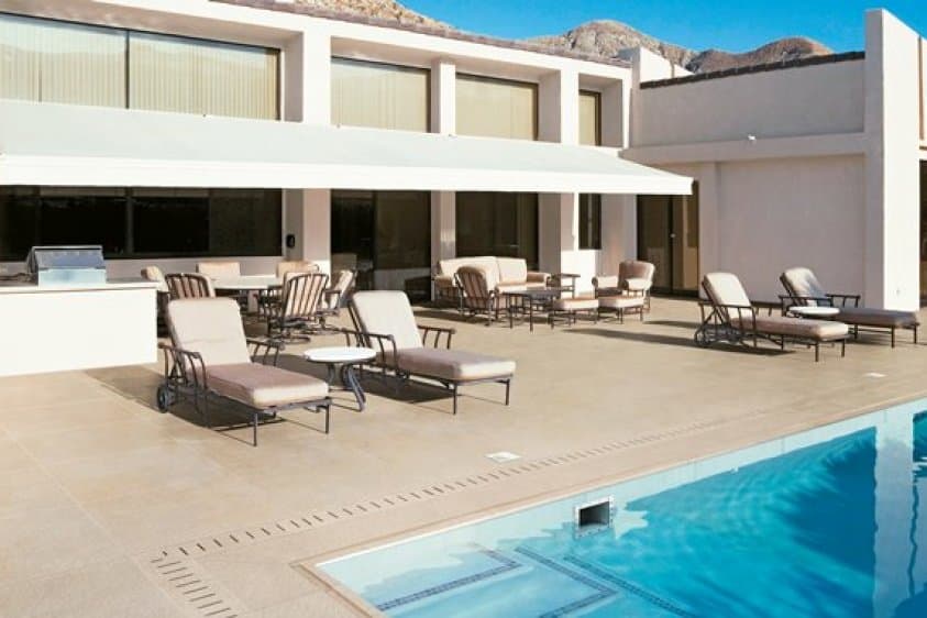Terrassenfliesen aus Feinsteinzeug